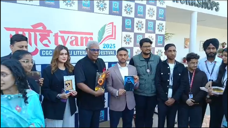 Sahityam 2025 begins at Chandigarh Group of Colleges, Mohali (Jhanjeri)